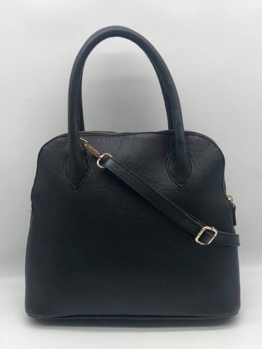 Trades of Hope Black Leather Crossbody Bag Brand New